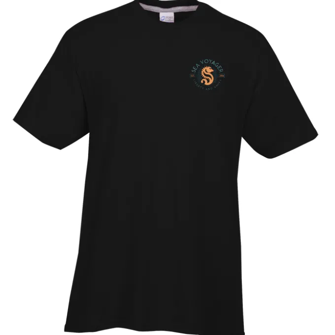 Principle Performance Blend T-Shirt - Embroidered