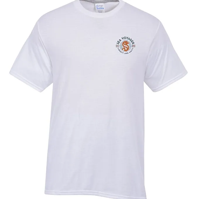Principle Performance Blend T-Shirt - Embroidered