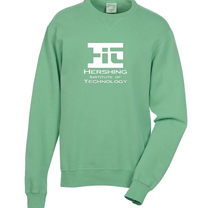 Principle Pigment-Dyed Crew Sweatshirt - Screen