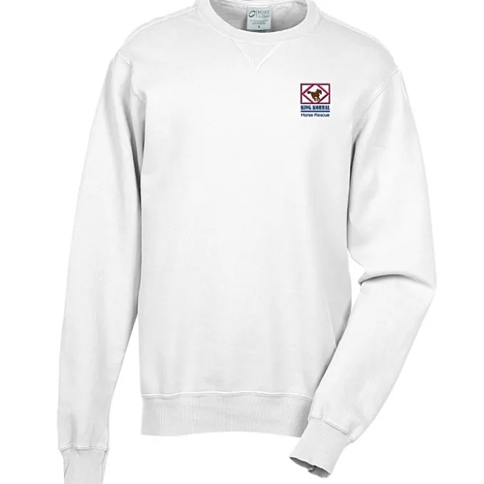 Principle Pigment-Dyed Crew Sweatshirt - Embroidered