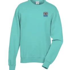 Principle Pigment-Dyed Crew Sweatshirt - Embroidered