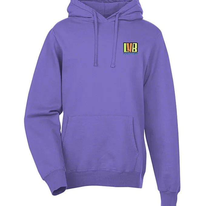 Principle Pigment-Dyed Hooded Sweatshirt - Embroidered