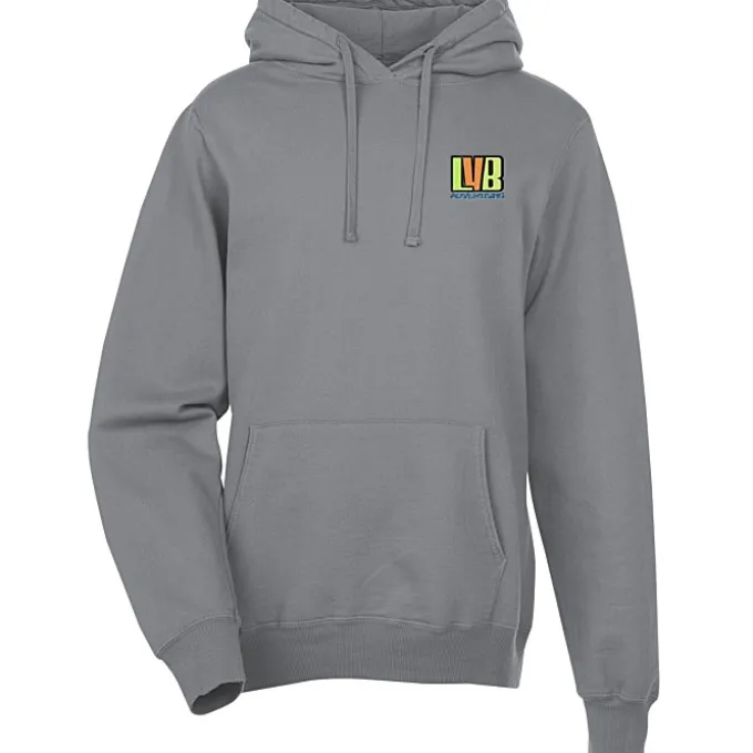 Principle Pigment-Dyed Hooded Sweatshirt - Embroidered