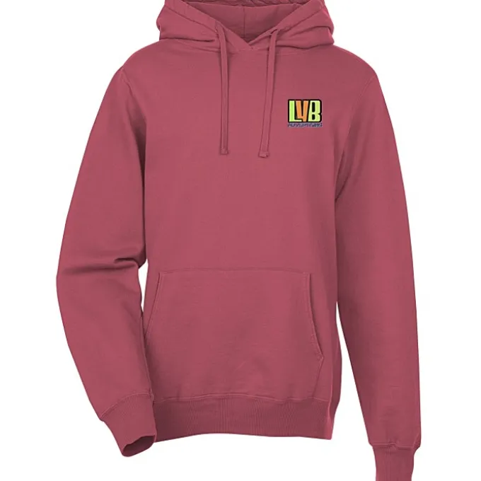 Principle Pigment-Dyed Hooded Sweatshirt - Embroidered