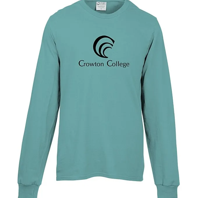 Principle Pigment-Dyed Long Sleeve T-Shirt