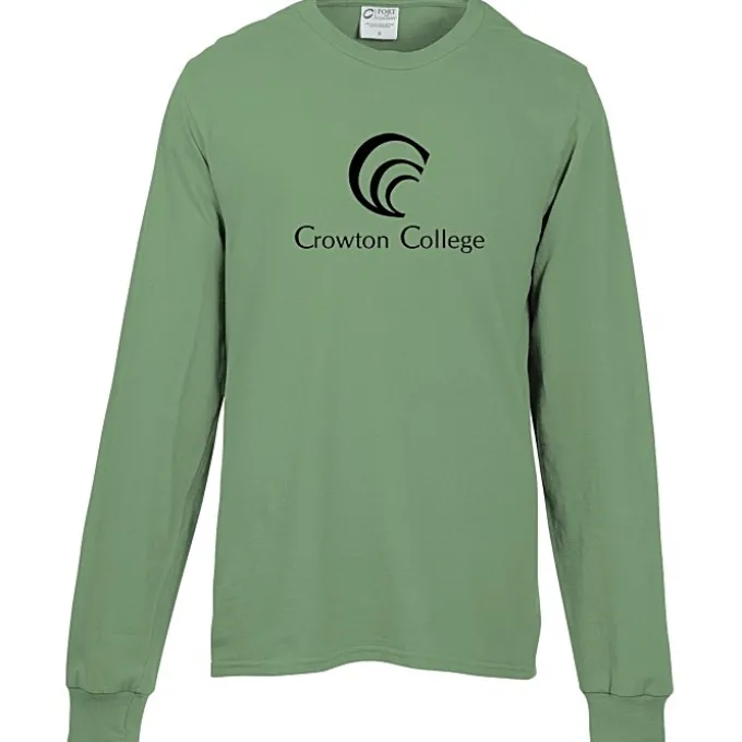 Principle Pigment-Dyed Long Sleeve T-Shirt