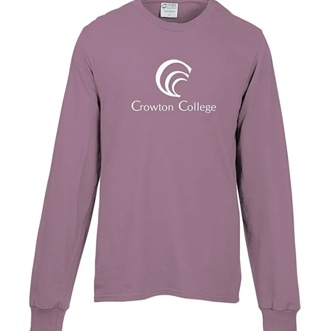 Principle Pigment-Dyed Long Sleeve T-Shirt