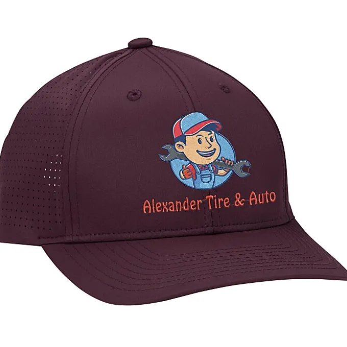 Pro-Cut Perforated Snapback Cap
