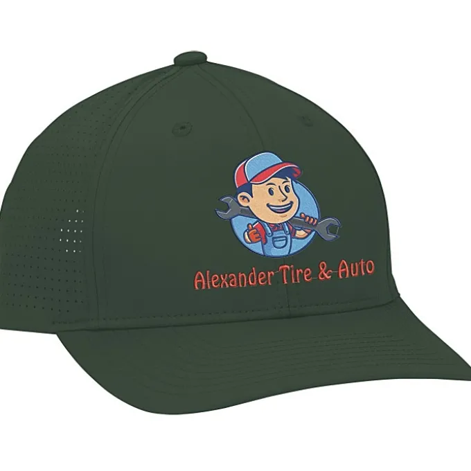 Pro-Cut Perforated Snapback Cap