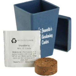 Promo Planter - Retro Blue