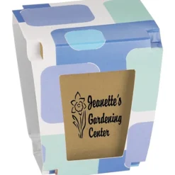 Promo Planter - Retro Blue