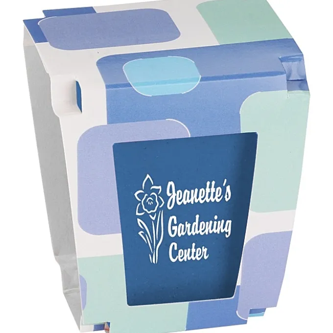 Promo Planter - Retro Blue