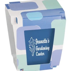 Promo Planter - Retro Blue