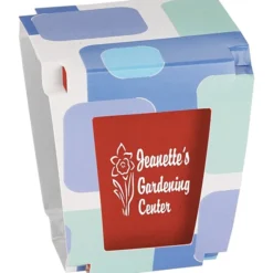 Promo Planter - Retro Blue