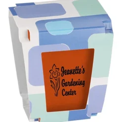 Promo Planter - Retro Blue