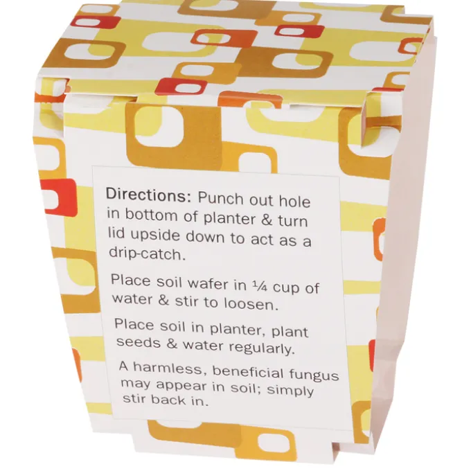 Promo Planter - Retro Orange