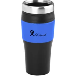 Promotional Metallic Panel Tumbler - 16 oz.