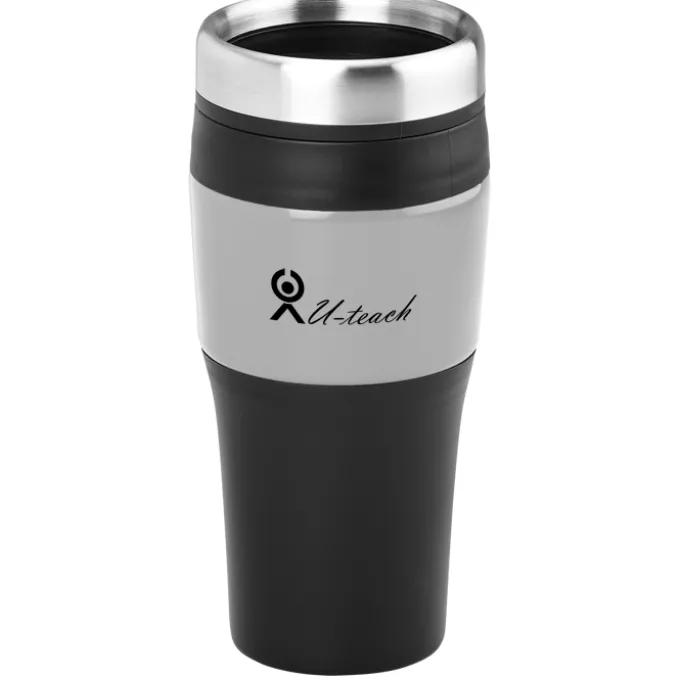 Promotional Metallic Panel Tumbler - 16 oz.
