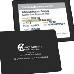 Proof of Insurance Holder