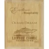 Prosperity Bamboo Plaque x 10 inches x 8 inches