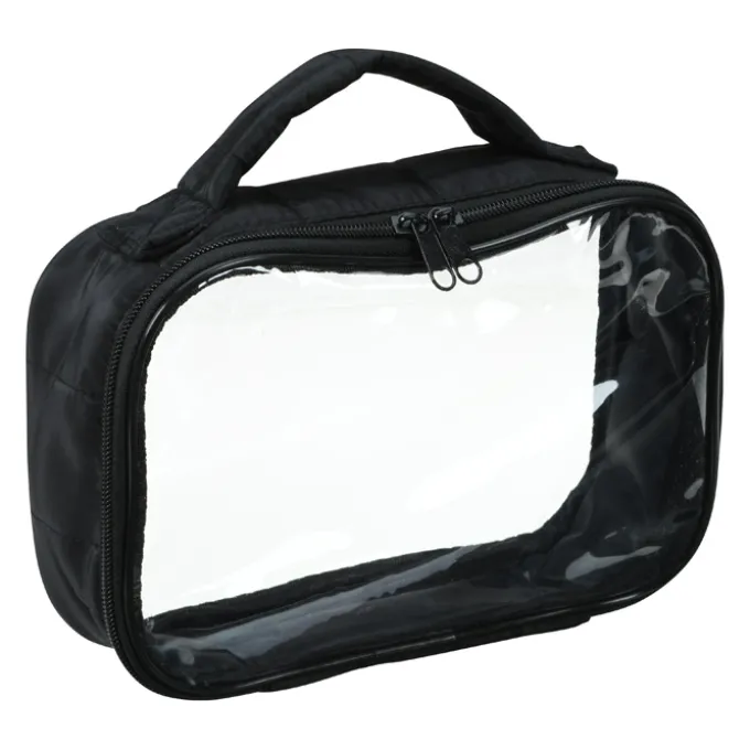 Puffer Accent Clear Cosmetic Bag
