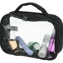 Puffer Accent Clear Cosmetic Bag