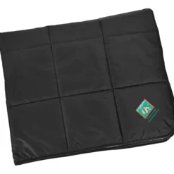 Puffy Outdoor Blanket - Embroidered