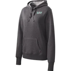 Pullover Fleece Hoodie - Ladies' - Embroidered