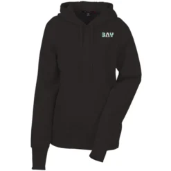 Pullover Fleece Hoodie - Ladies' - Embroidered