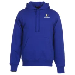 Pullover Fleece Hoodie - Men's - Embroidered