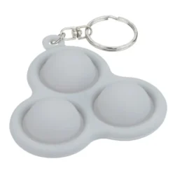 Push Pop Fidget Keychain with Pouch