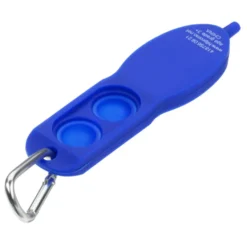Push Pop Fidget Pen with Carabiner