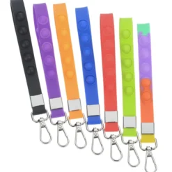 Push Pop Fidget Phone Holder Wristlet