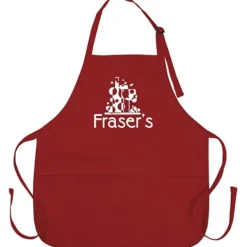 Q-Tees Full Length Pouch Pocket Apron