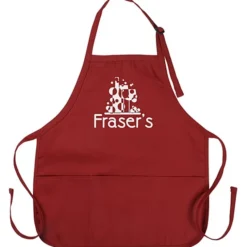 Q-Tees Full Length Pouch Pocket Apron