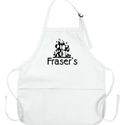 Q-Tees Full Length Pouch Pocket Apron
