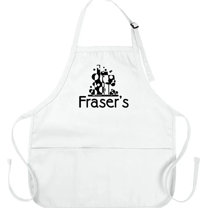 Q-Tees Full Length Pouch Pocket Apron
