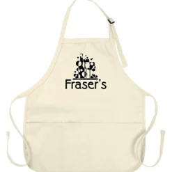 Q-Tees Full Length Pouch Pocket Apron