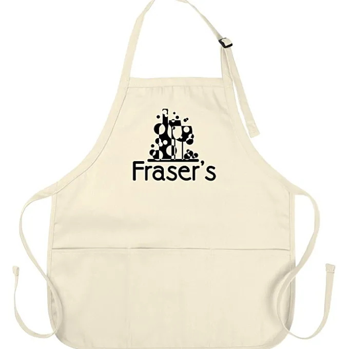 Q-Tees Full Length Pouch Pocket Apron