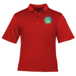 Quad Textured Performance Polo - Men's