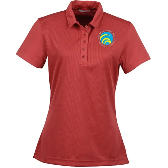Quad Textured Performance Polo - Ladies'