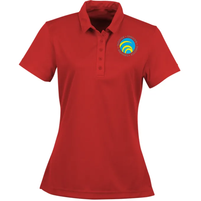 Quad Textured Performance Polo - Ladies'