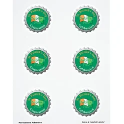 Quick & Colorful Sheeted Label - Circle 2-1/2 inches