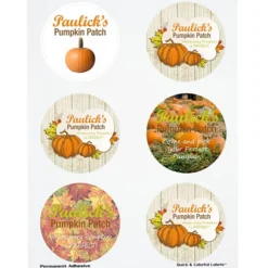 Quick & Colorful Sheeted Label - Circle 3 inches