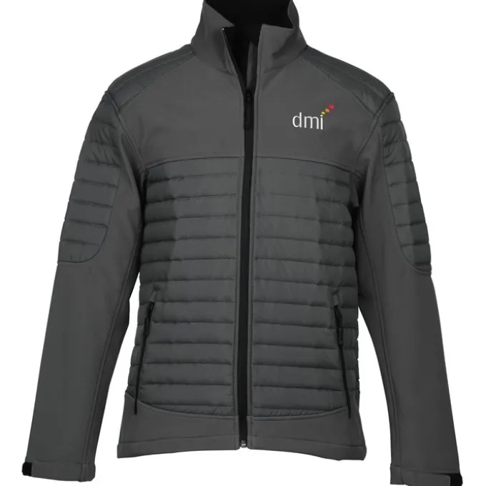 Quilt Accent Soft Shell Jacket - Men's