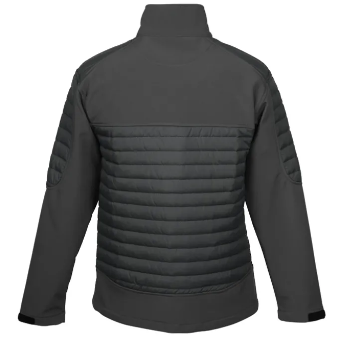 Quilt Accent Soft Shell Jacket - Men's