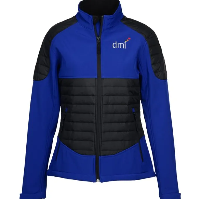 Quilt Accent Soft Shell Jacket - Ladies'