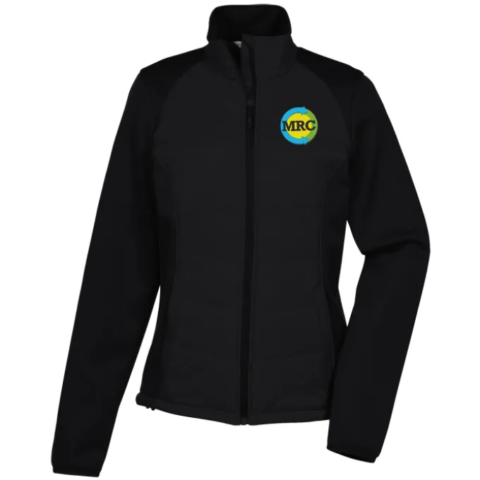Quilted Hybrid Soft Shell Jacket - Ladies' - 24 hr