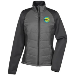 Quilted Hybrid Soft Shell Jacket - Ladies' - 24 hr