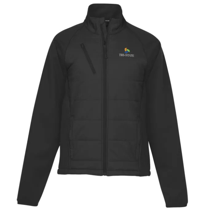 Quilted Hybrid Soft Shell Jacket - Men's - 24 hr